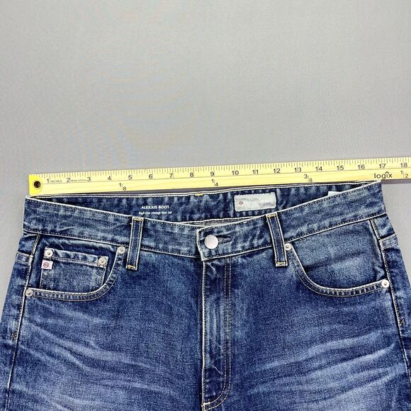 AG Adriano Goldschmied Women’s Size 33R‎ Alexxis Boot Cut Contour 360 Jeans - Picture 7 of 15